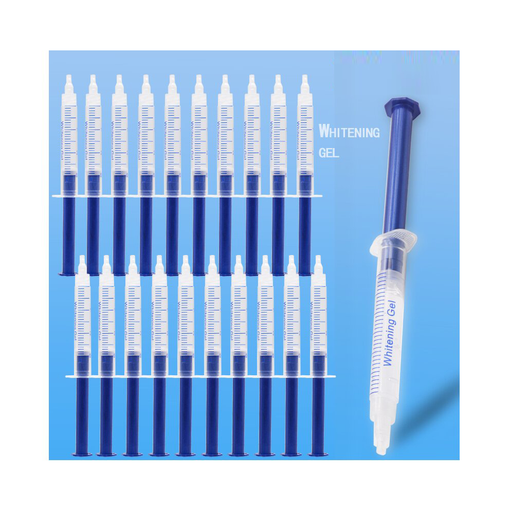 (16 CP 5pcs) Teeth Whitening Peroxide Dental Bleaching System Oral Gel 3ml