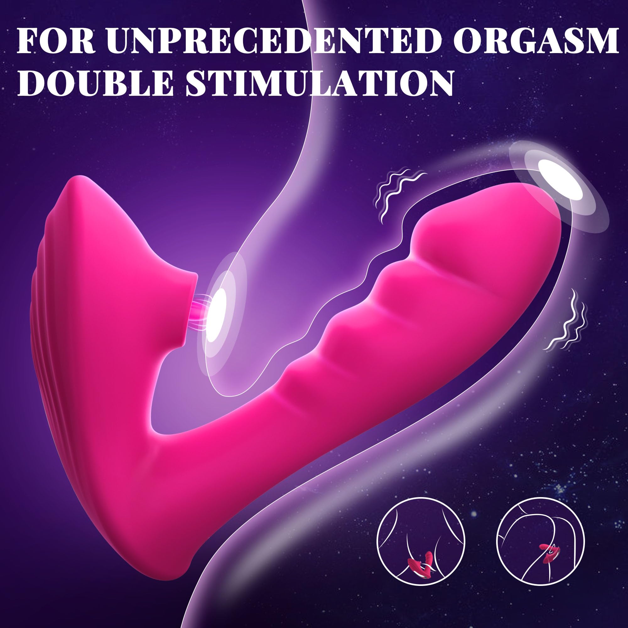 G-Spot Vibrator Sex Toys for Women Clitoris Licking Dildo Sucking Vibrators Adult Toys