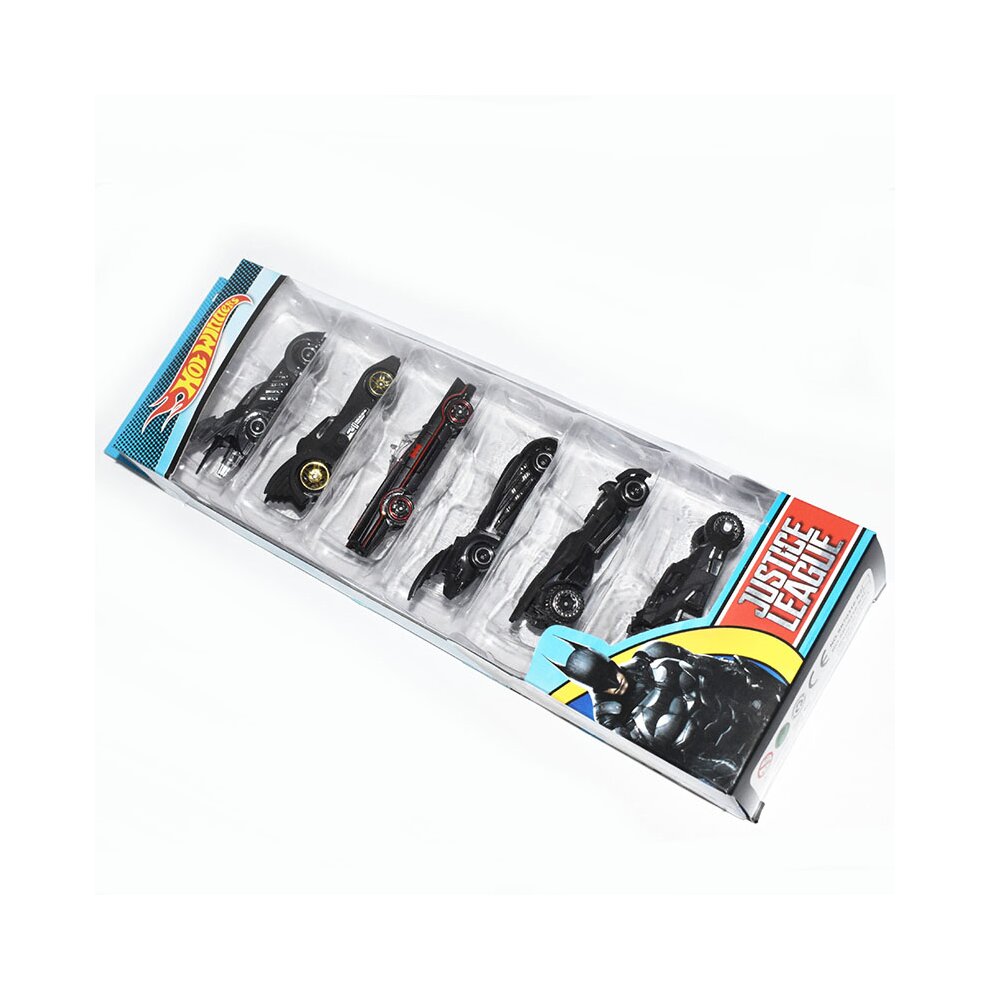 6Pcs Batman Batmobile Toy Cars Racer Car Kids Toy Collection Set Disney Pixar|Avengers Alloy