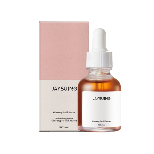 Ginseng Snail Serum Anti Wrinkle Anti Aging Eye Face Lifting Tightening Fade Fine Lines Moisturizing Brighten Glow Korean Beauty Skin Care Cosmetics