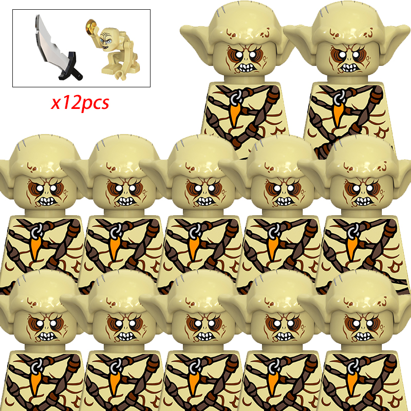 (Style A) The Of Lord The Rings Hobbit Minifigures Soldiers Building Blocks Gifts Kids Toy