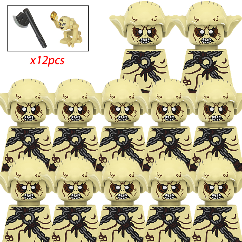 (Style A) The Of Lord The Rings Hobbit Minifigures Soldiers Building Blocks Gifts Kids Toy