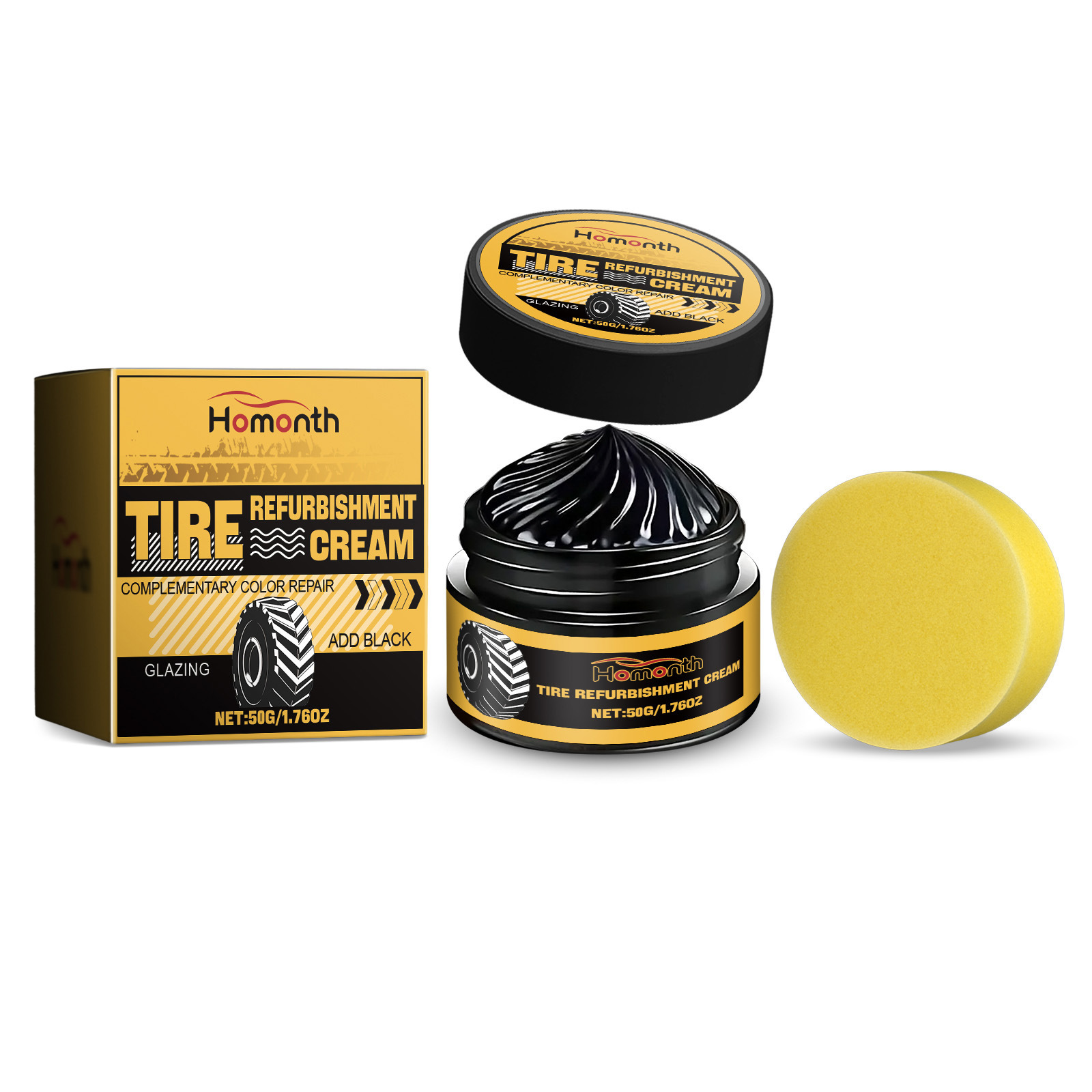 Tyre Restoration Cream For Cleaning Rust Removal Polishing And Waterproof Dirt Protection Car Wheel Renovator