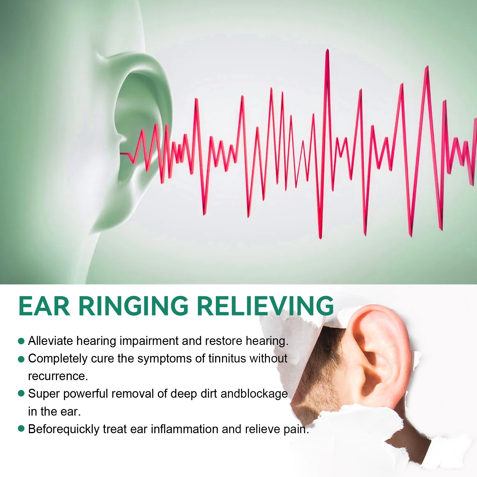 Ear Drops For Gentle Ear Wax Removal Daily Ear Hygiene Cleansing And Soothing Ear Care Solution