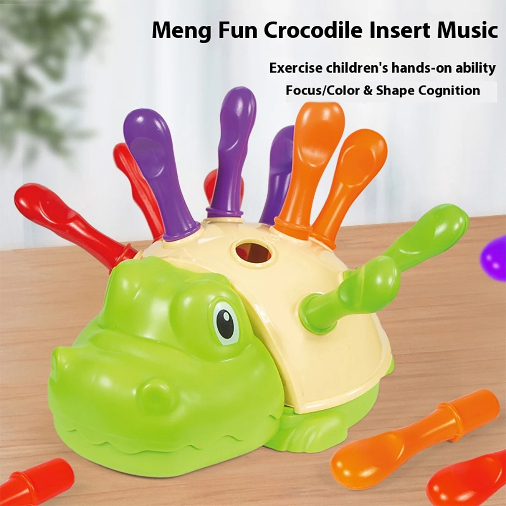 (GN) Toddler Montessori Fine Motor Toys Sensory Hedgehog Toys Baby Preschooler Educational Sensory Motor Skills Travel Toys Kids Gift