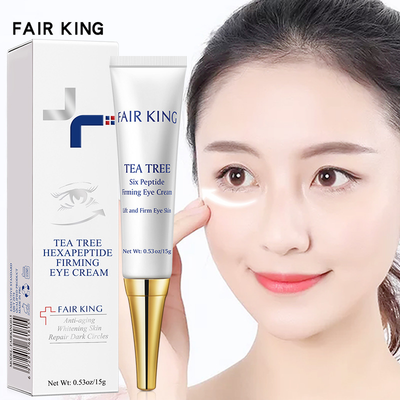 Tea Tree Eye Cream For Dark Circles Puffiness Fine Lines Moisturizing Daily Eye Care Treatment 15g