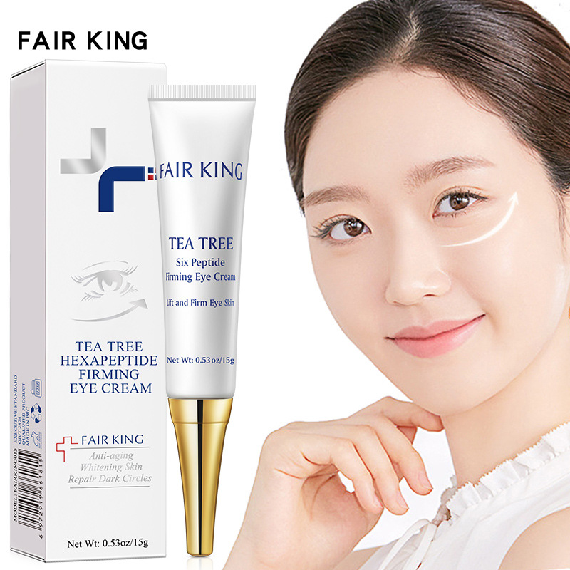 Tea Tree Eye Cream For Dark Circles Puffiness Fine Lines Moisturizing Daily Eye Care Treatment 15g