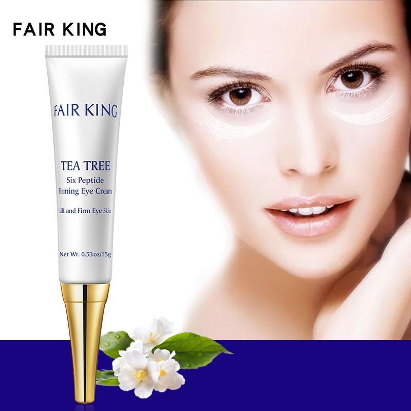 Tea Tree Eye Cream For Dark Circles Puffiness Fine Lines Moisturizing Daily Eye Care Treatment 15g