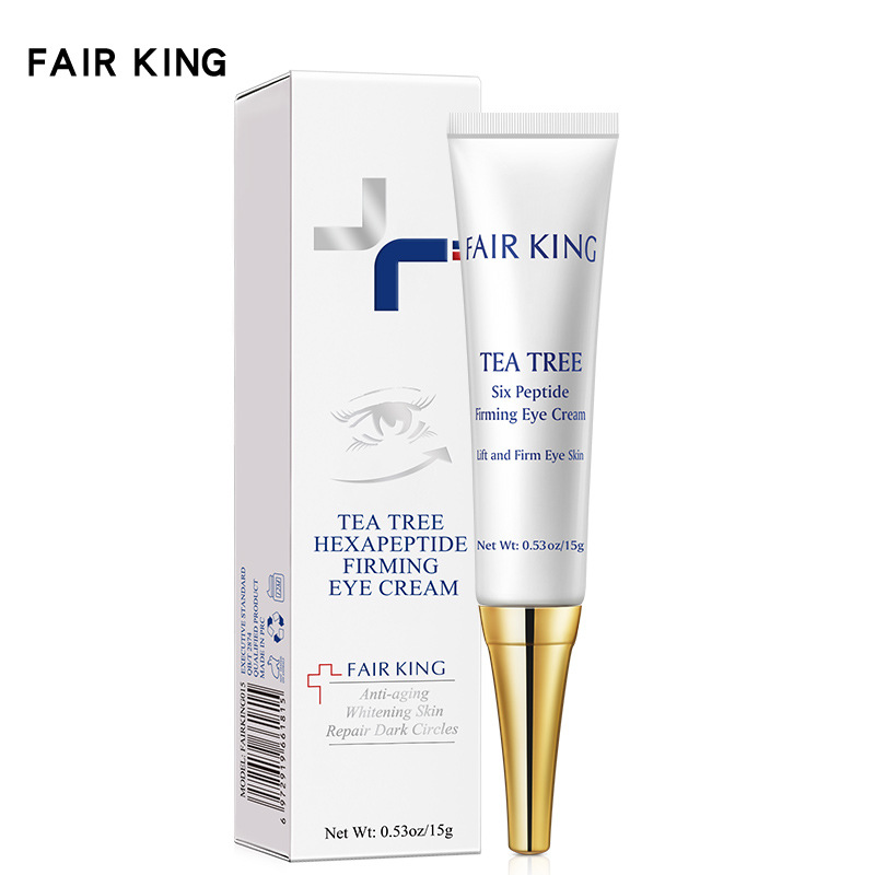 Tea Tree Eye Cream For Dark Circles Puffiness Fine Lines Moisturizing Daily Eye Care Treatment 15g