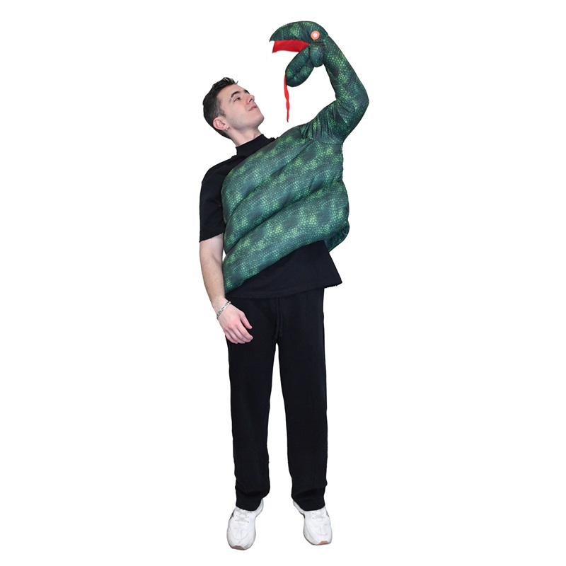 Python Cosplay Outfit Cobra Costume Party Fancy Dress Halloween Animal Performance Wear