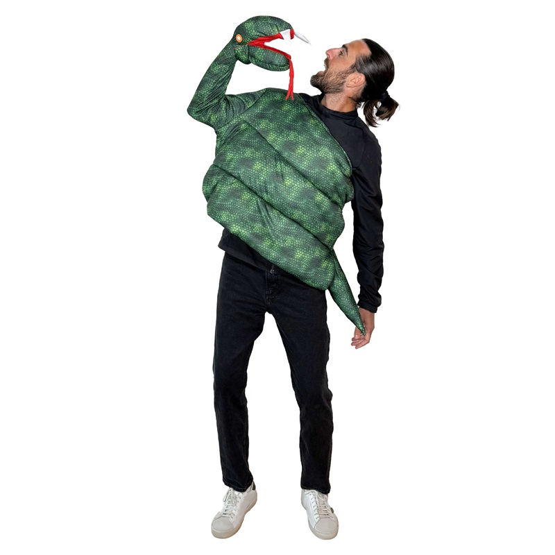 Python Cosplay Outfit Cobra Costume Party Fancy Dress Halloween Animal Performance Wear