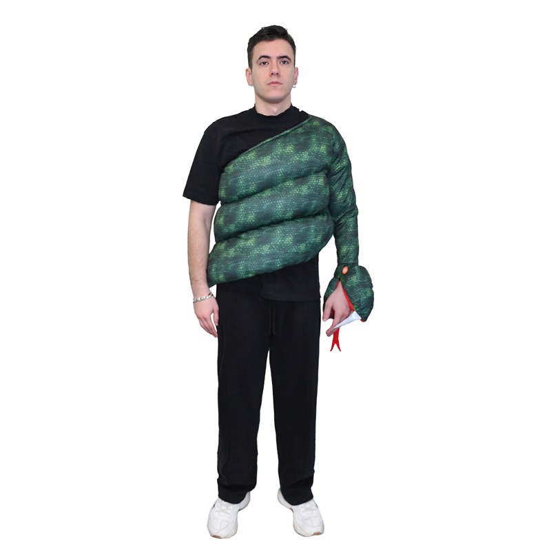 Python Cosplay Outfit Cobra Costume Party Fancy Dress Halloween Animal Performance Wear