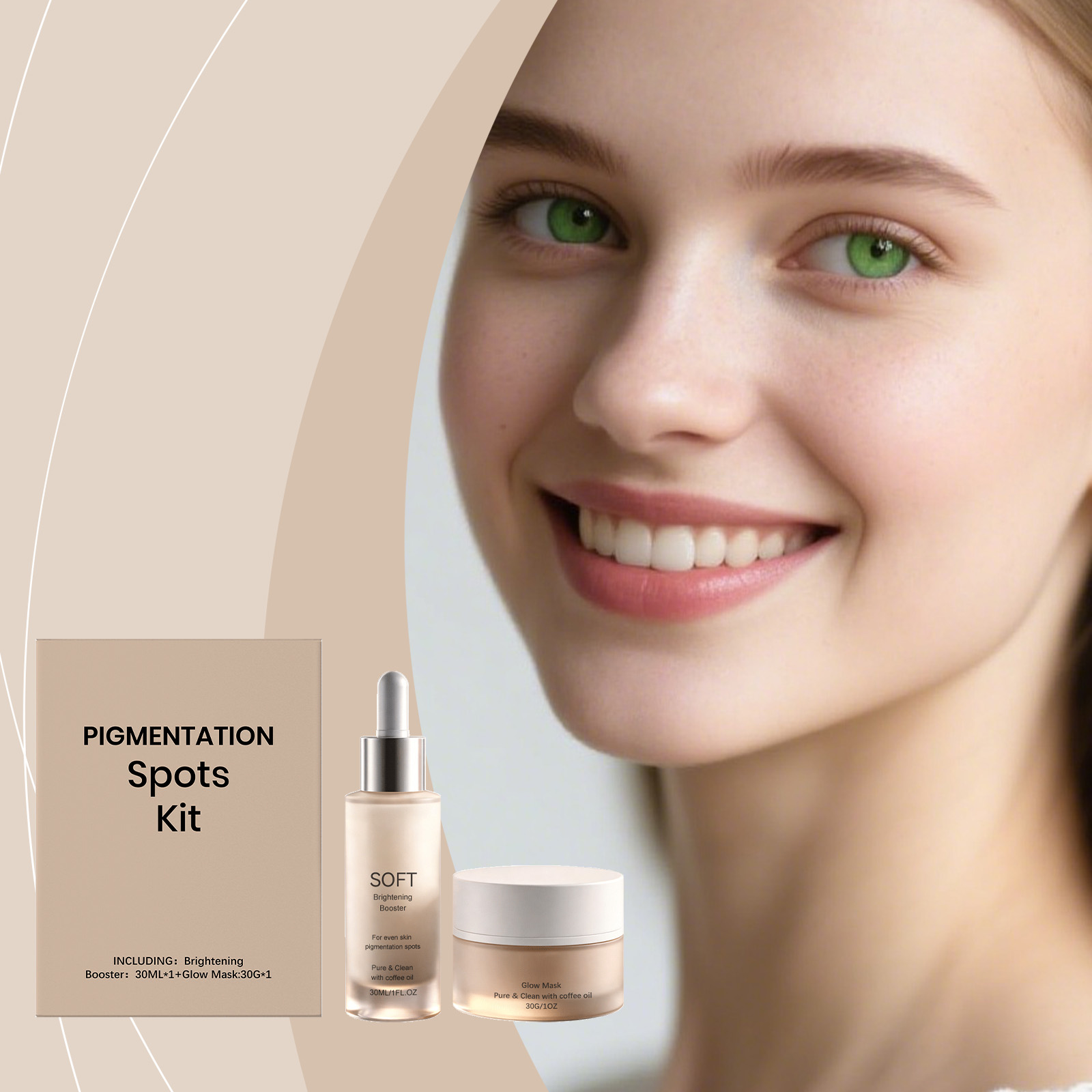 Hydrating Skin Care Set Moisturizing Softening Facial Skin Refreshing Bright Glow Daily Care Kit