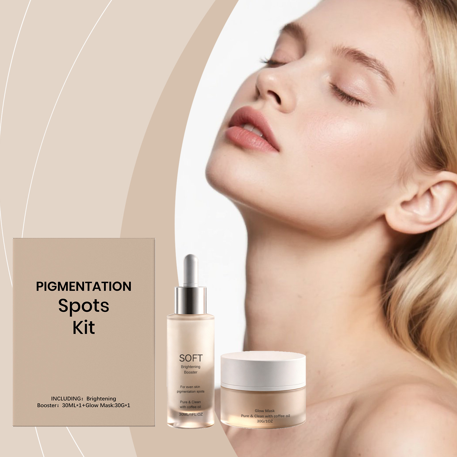 Hydrating Skin Care Set Moisturizing Softening Facial Skin Refreshing Bright Glow Daily Care Kit