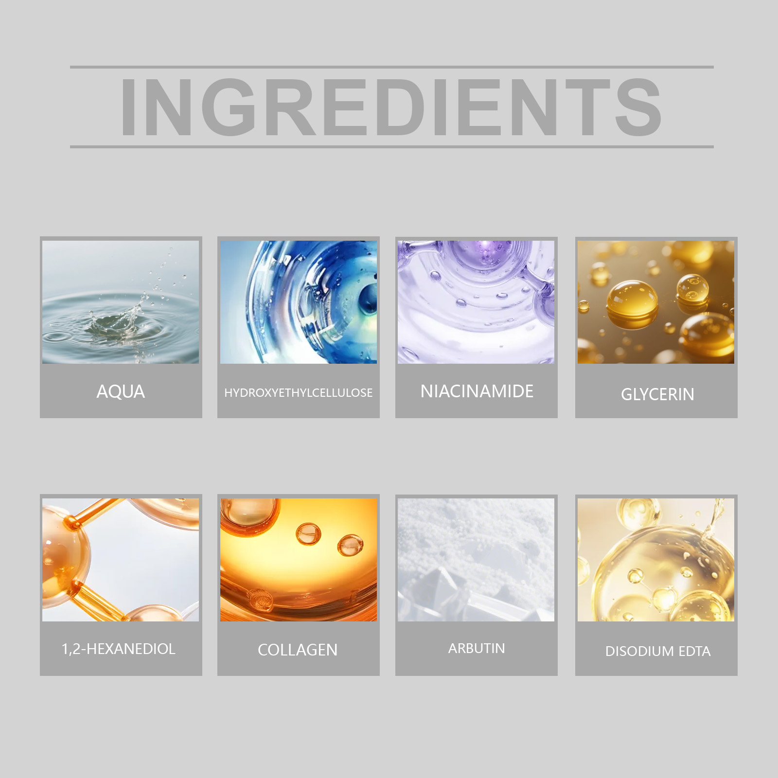 Facial Care Essence Liquid Mild Nourish Skin Replenish Water Lock Moisture Improve Skin Tone Soften Skin Care Essence