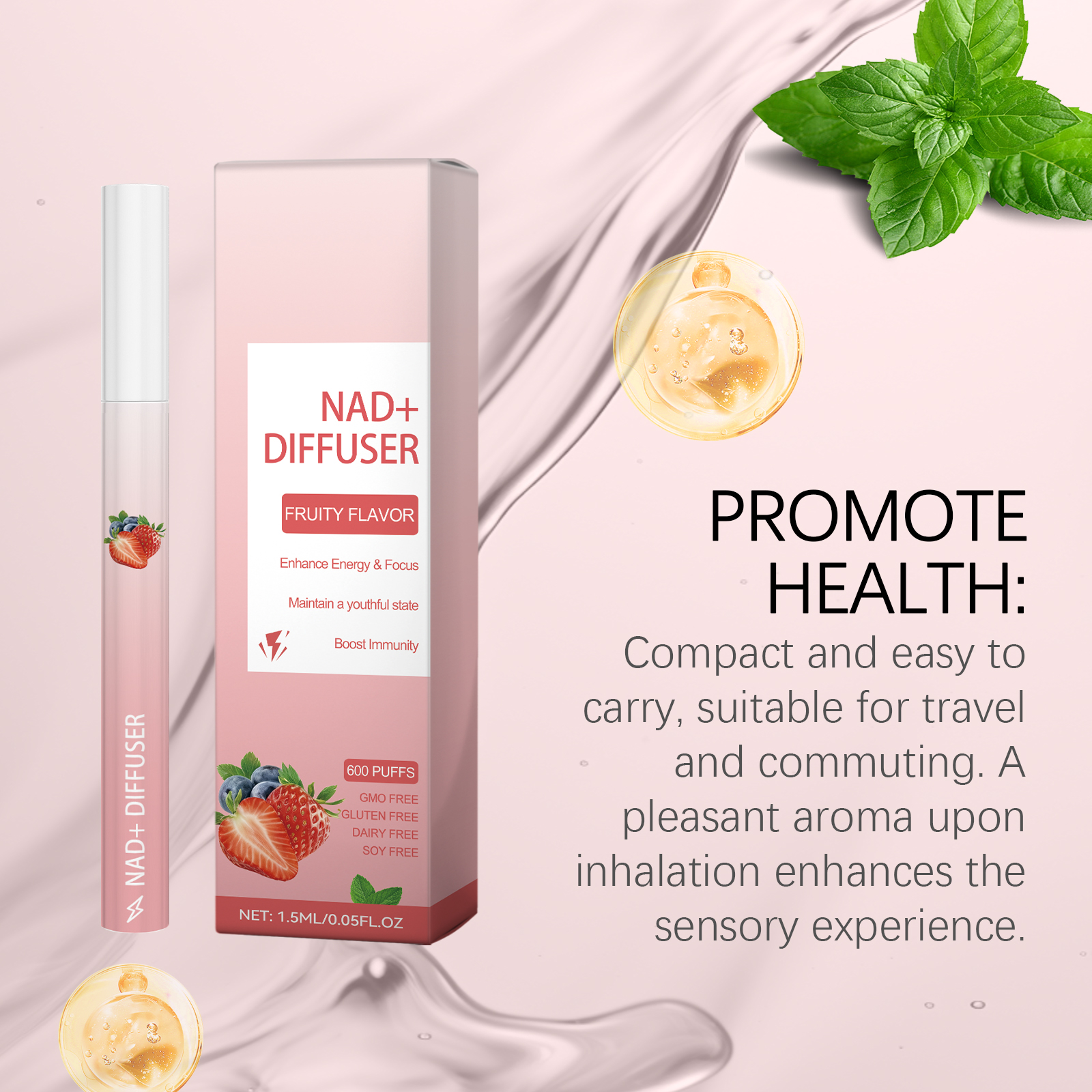 Berry Care Stick Mild Cleansing Fresh Fruity Scent Cozy Daily Body Gentle Convenient Protect Skin Care