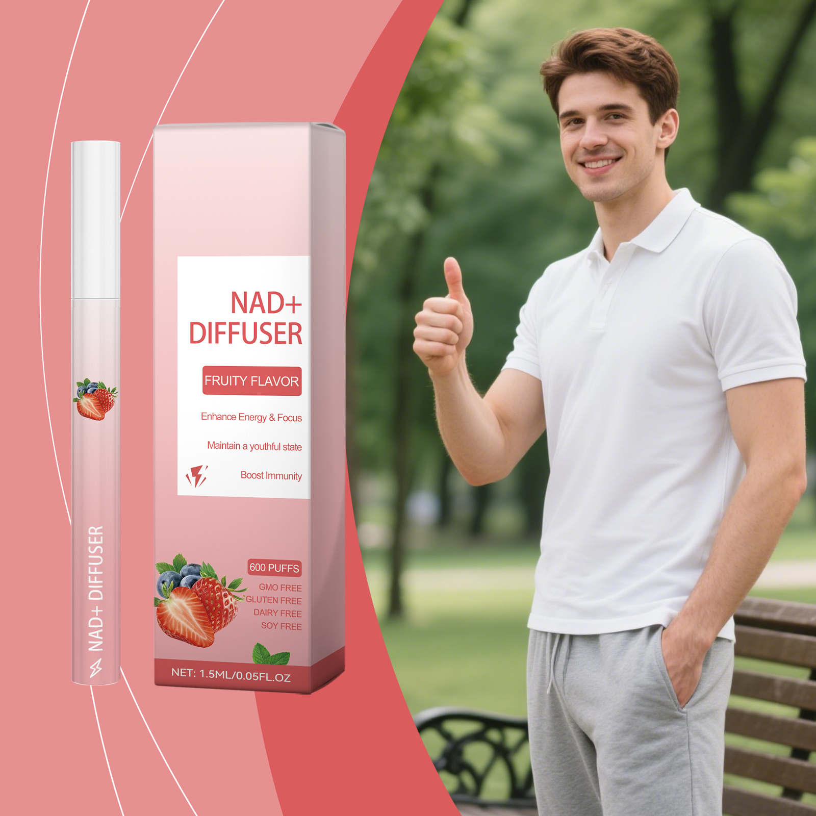 Berry Care Stick Mild Cleansing Fresh Fruity Scent Cozy Daily Body Gentle Convenient Protect Skin Care