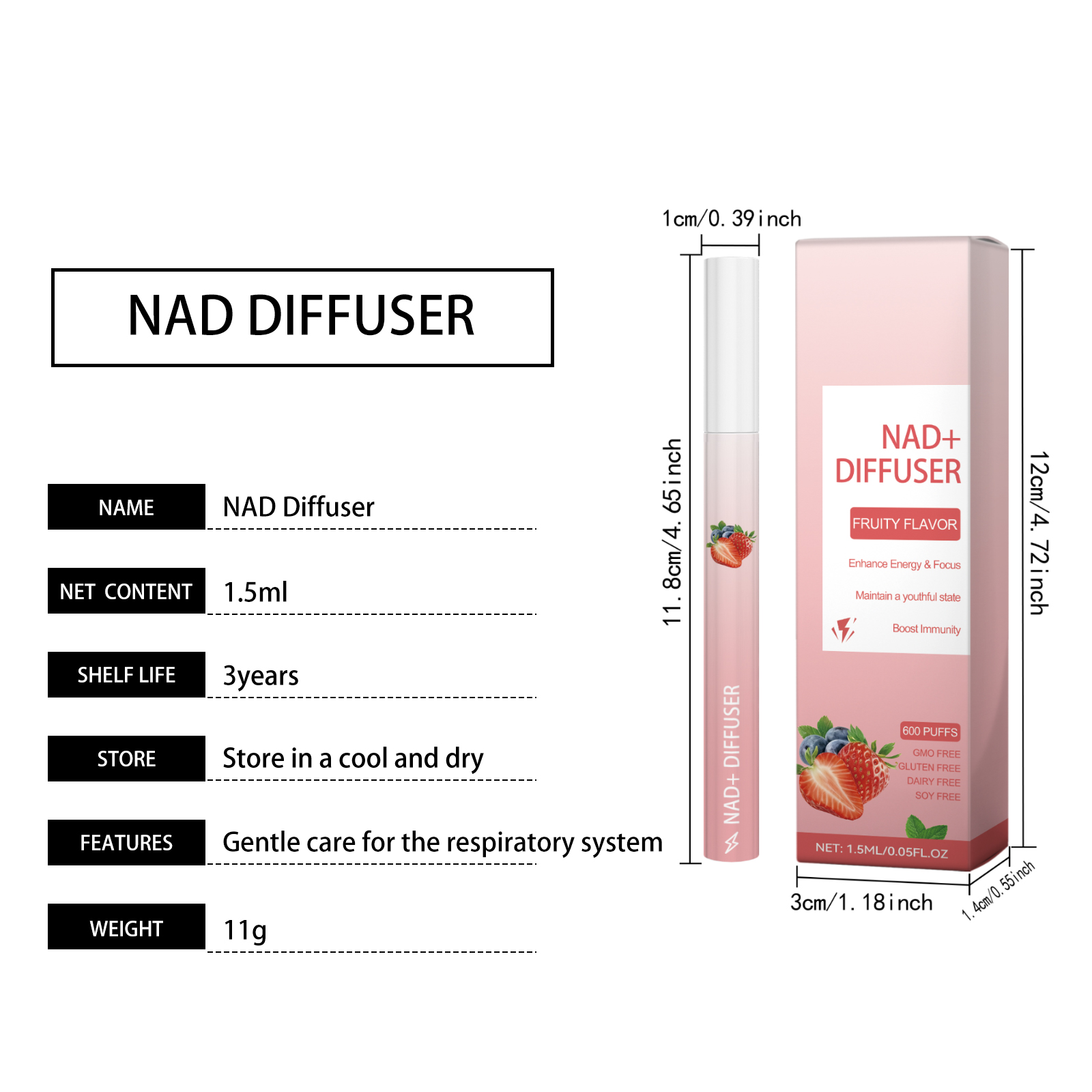 Berry Care Stick Mild Cleansing Fresh Fruity Scent Cozy Daily Body Gentle Convenient Protect Skin Care