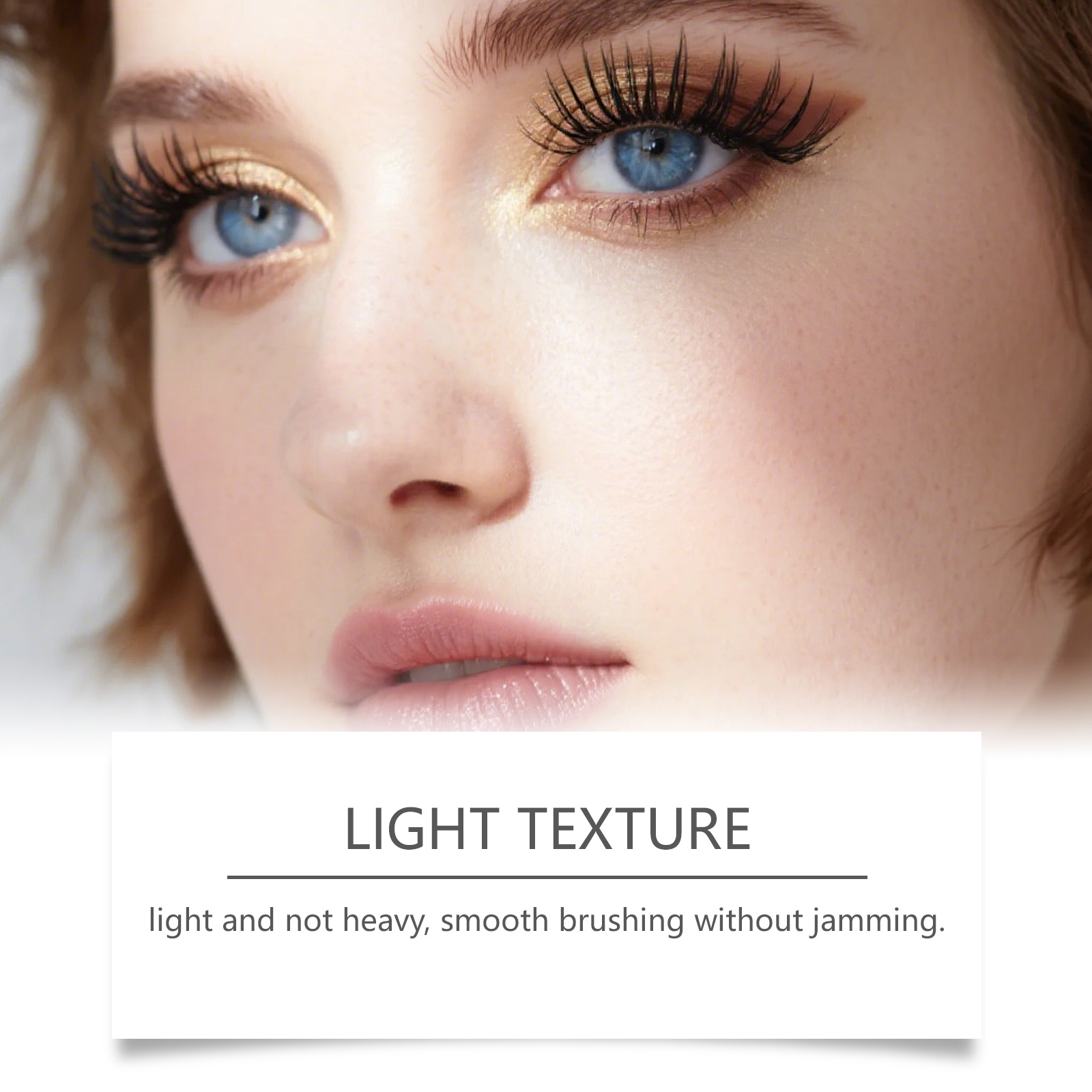 Black Mascara Mild Natural Longlasting Curling Smudgeproof Lightweight Portable Daily Eye Makeup Cosmetic Beauty Tool