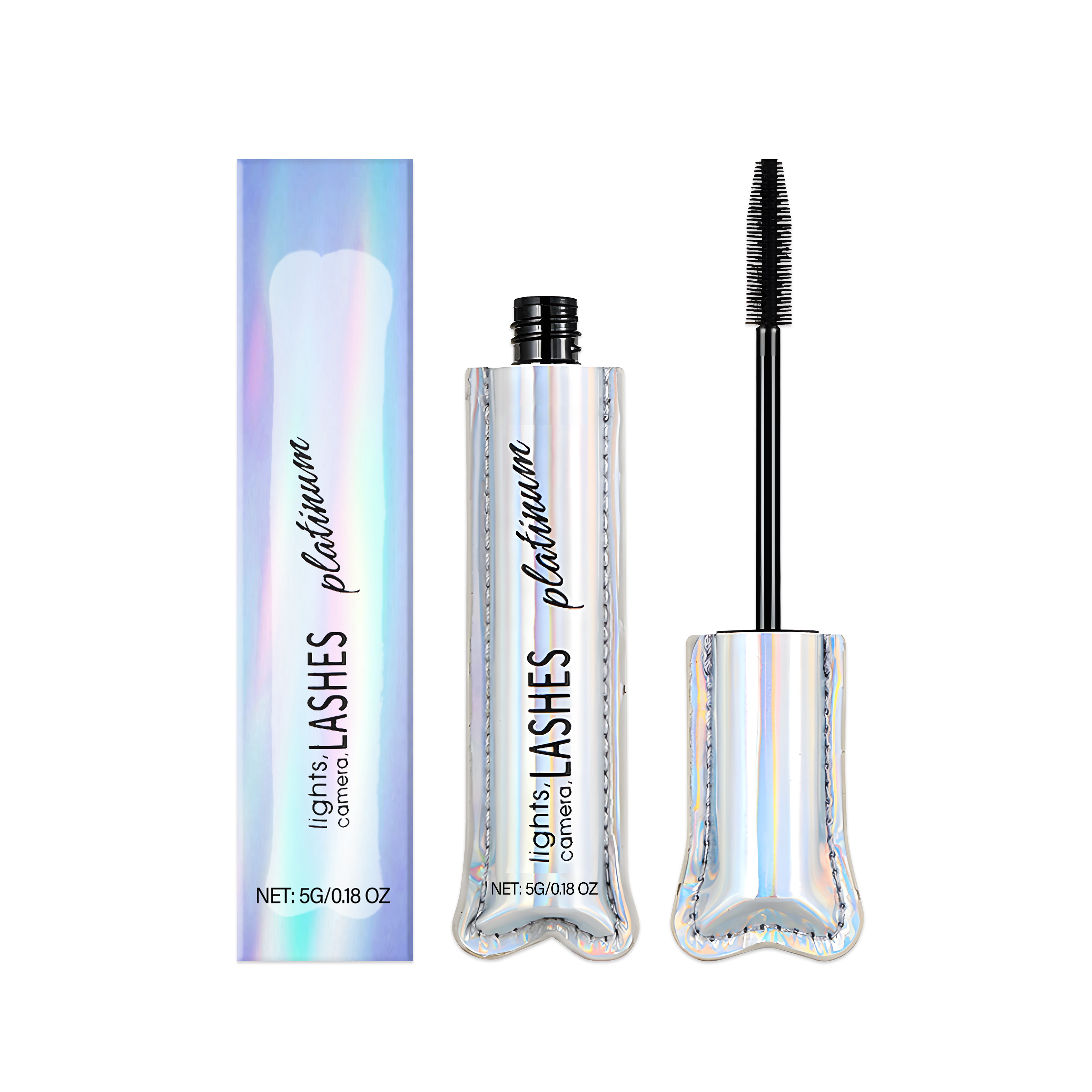 Black Mascara Mild Natural Longlasting Curling Smudgeproof Lightweight Portable Daily Eye Makeup Cosmetic Beauty Tool