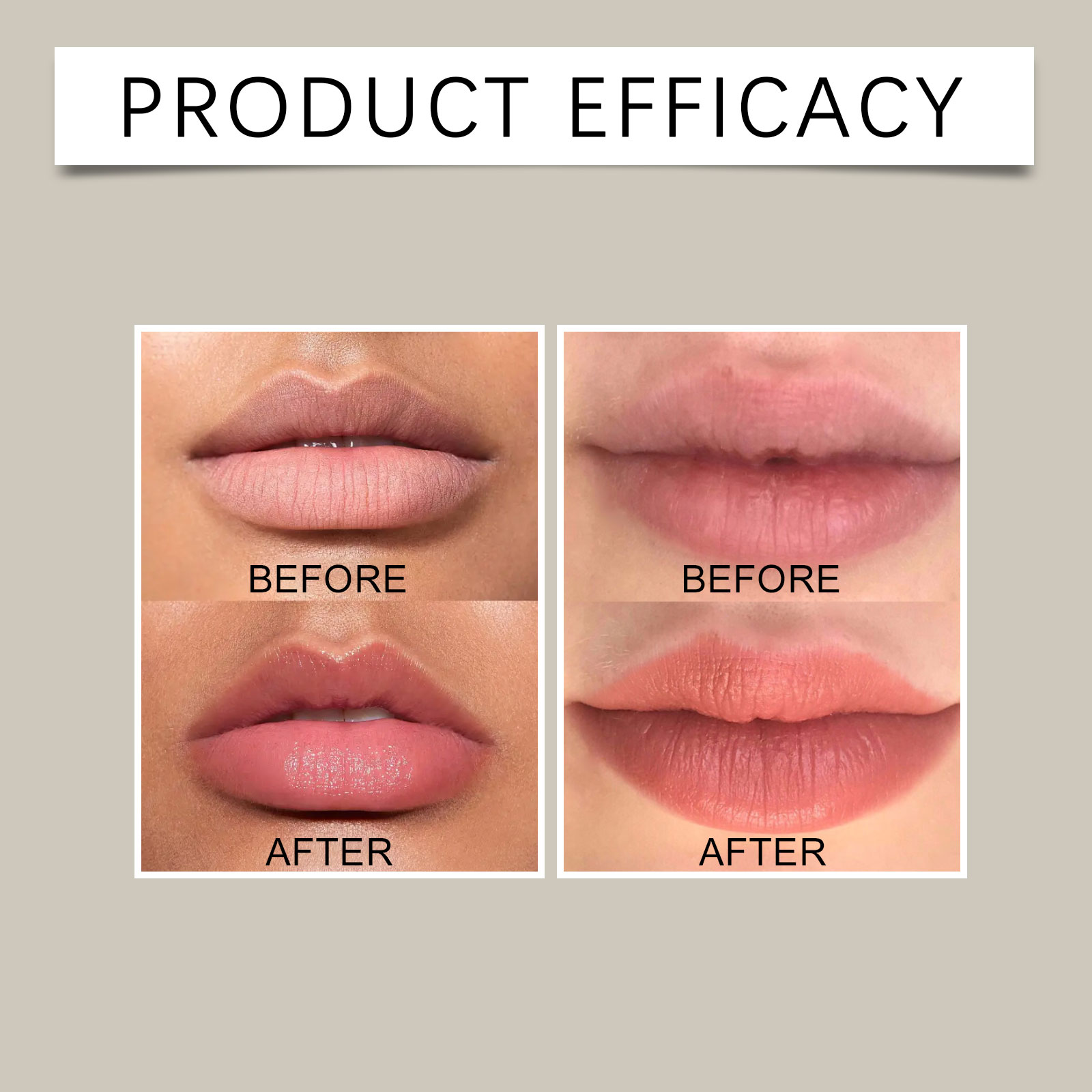 (Rose Red) Christmas Lipstick Secret Party Color Rendering Three Dimensional Silky Smooth Easy Apply Versatile Matte Portable Cosmetic