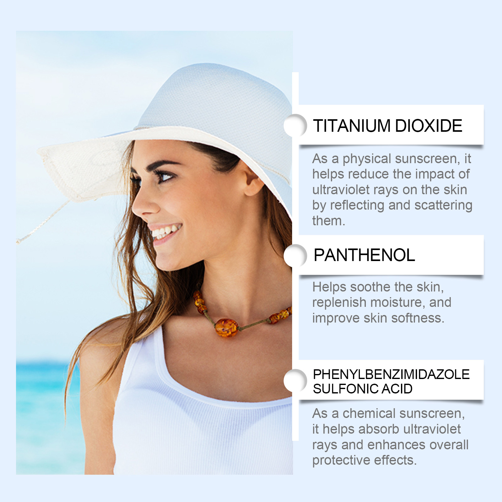 Hydrating Moisturizing Protection Cream Lightweight Refreshing Texture Comfortable NonSticky Mild Summer Outdoor Skin Care Lotion Barrier Gentle