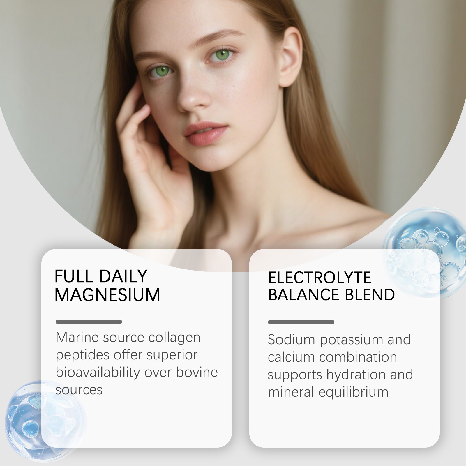 Collagen Supplement Capsules Moisturizing Skin Nourishing Hand Foot Nail Daily Nutrient Dietary Oral Body Care
