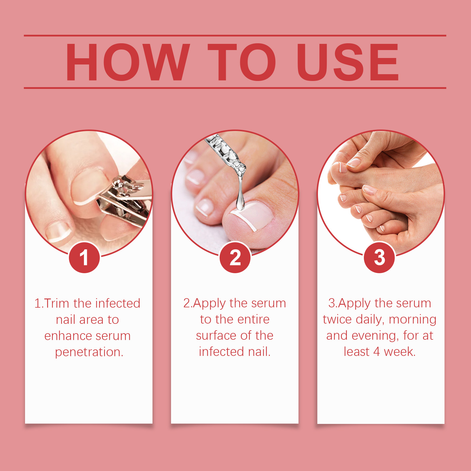 Toenail Care Drops Mild Gentle Formula Moisturizing Comfort Shiny Nail Surround Daily Protect Toenail Skin