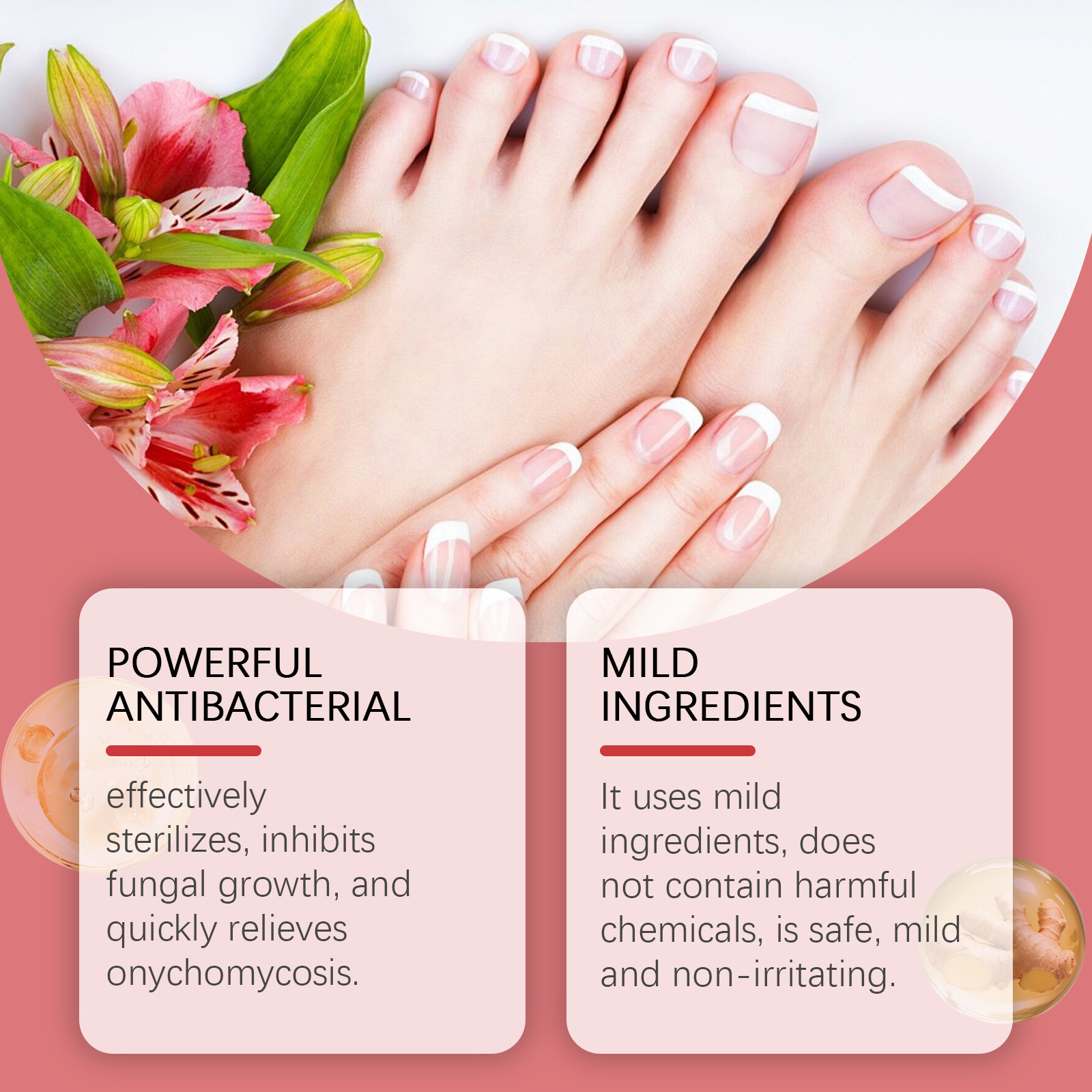 Toenail Care Drops Mild Gentle Formula Moisturizing Comfort Shiny Nail Surround Daily Protect Toenail Skin