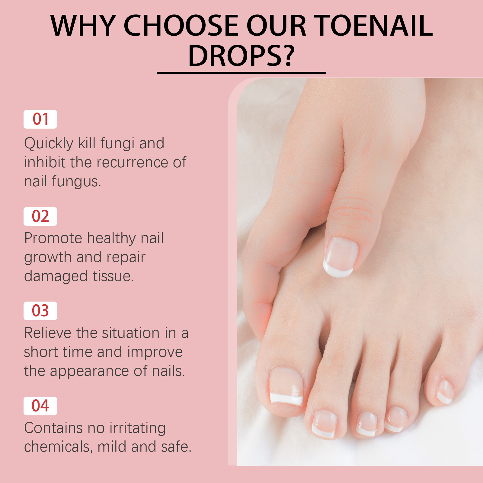 Toenail Care Drops Mild Gentle Formula Moisturizing Comfort Shiny Nail Surround Daily Protect Toenail Skin