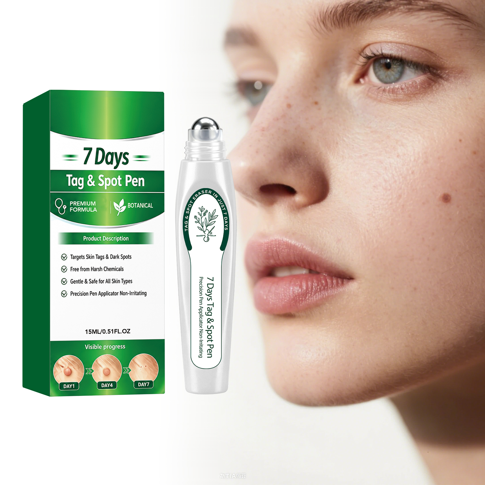 Skin Care Pen Plant Derived Formula Spot Apply Moisturize Partial Skin Clean Protect Daily Skin Maintenance