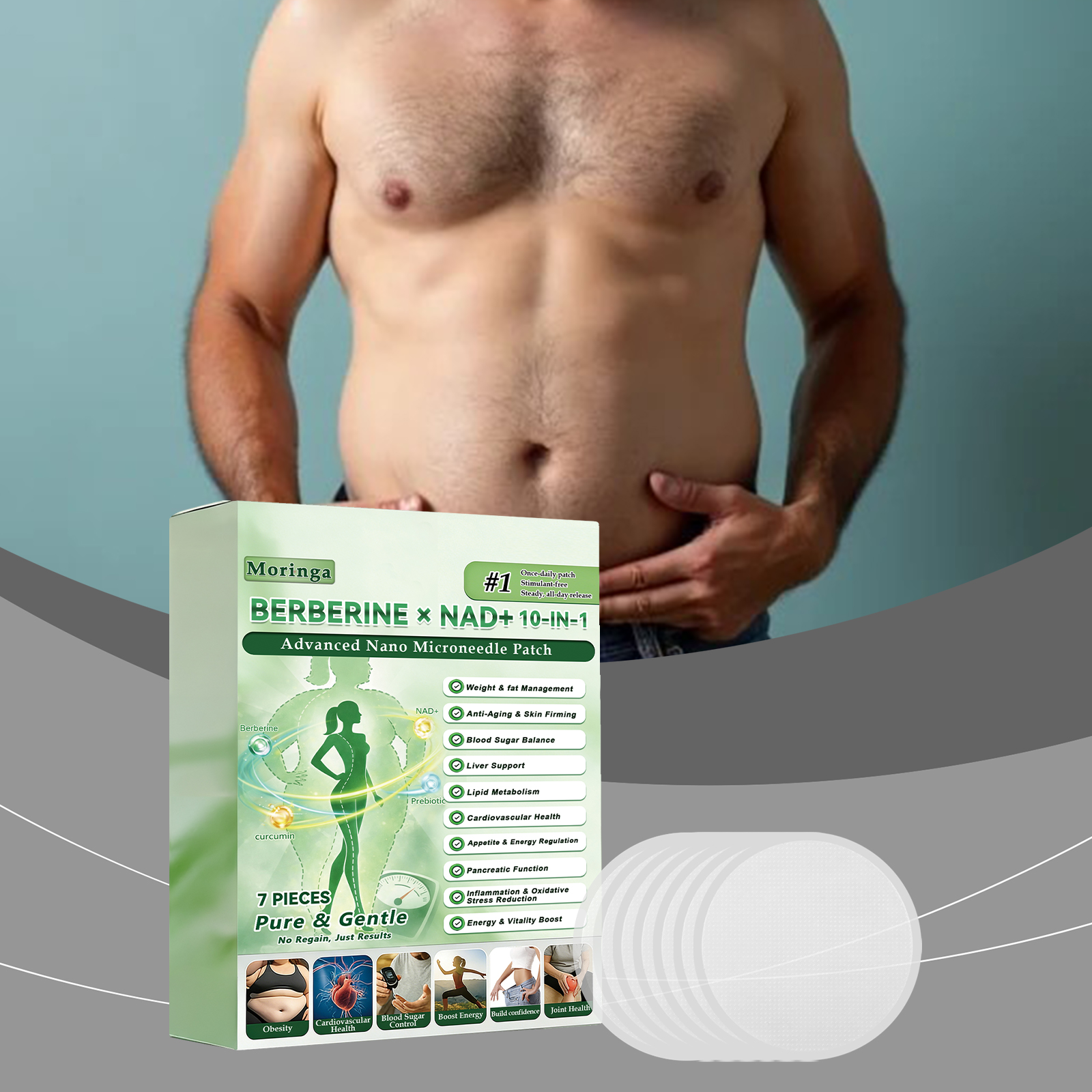 Body Line Care Patch Lazy Light Comfort Portable Daily Figure Maintenance Product Gentle Convenient Soft