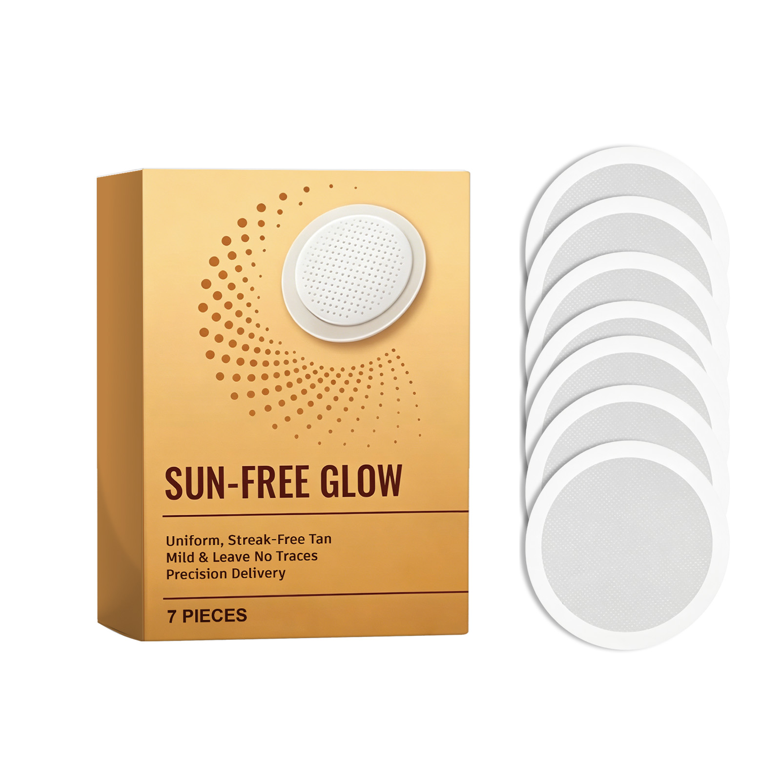 Sun Free Tanning Patch Create Bronze Skin Natural Glossy Moisturizing Skin Care Sticker