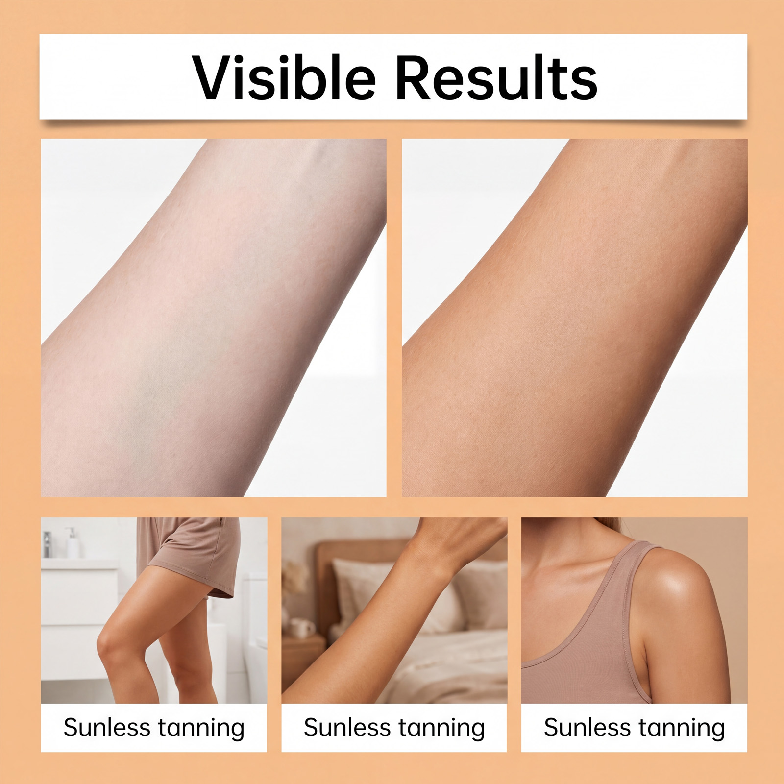 Sun Free Tanning Patch Create Bronze Skin Natural Glossy Moisturizing Skin Care Sticker