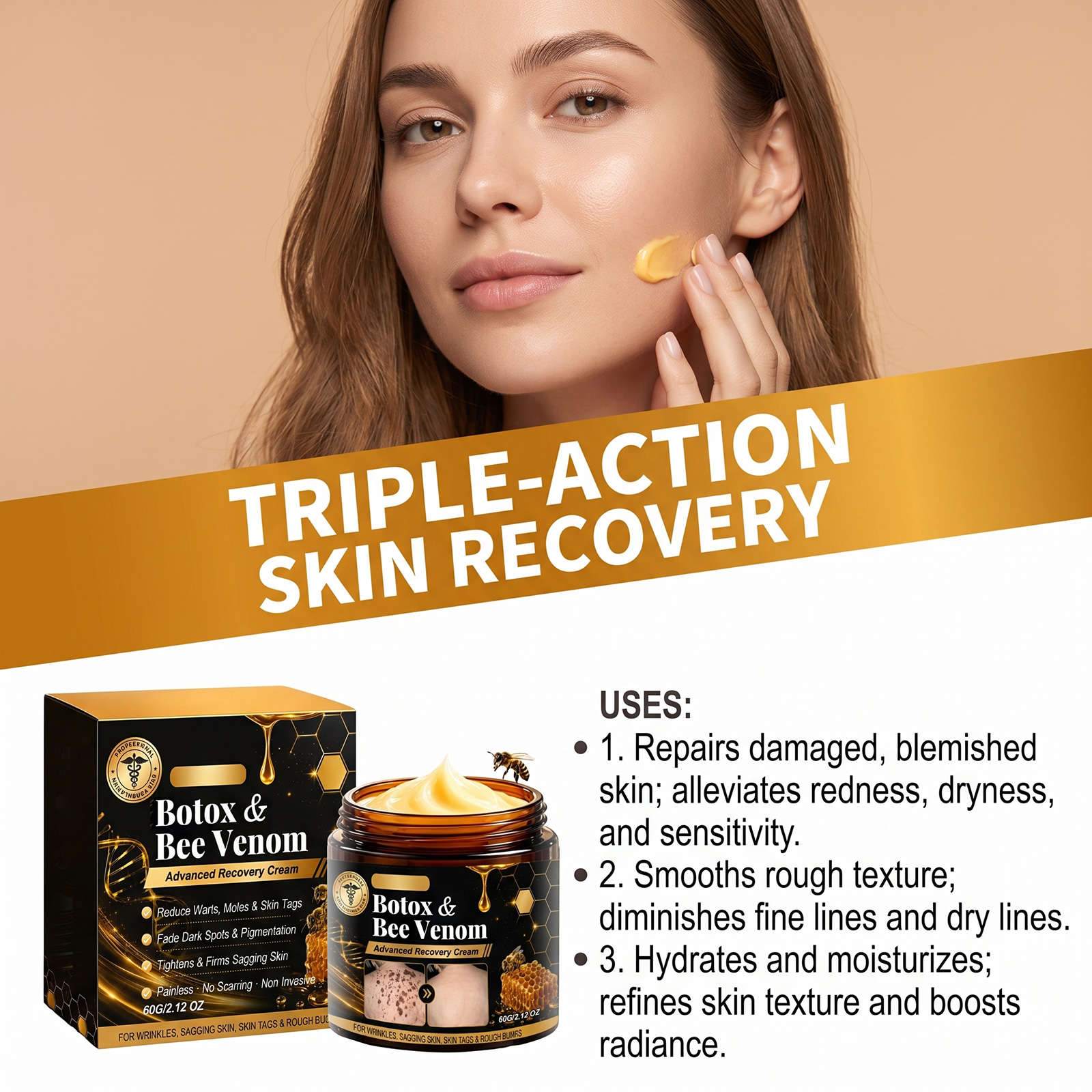 Skin Care Cream Mild Soft Delicate Daily Hydrating Refreshing Facial Body Skin Lotion