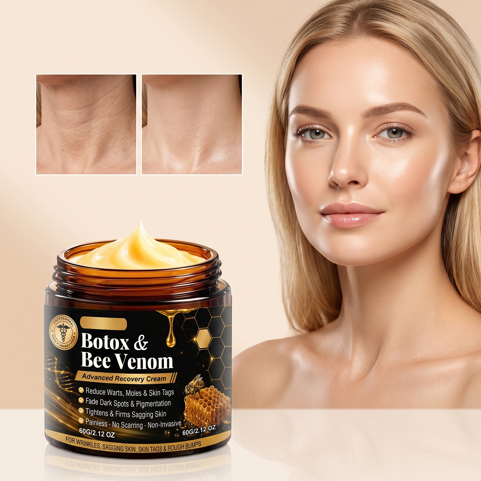 Skin Care Cream Mild Soft Delicate Daily Hydrating Refreshing Facial Body Skin Lotion