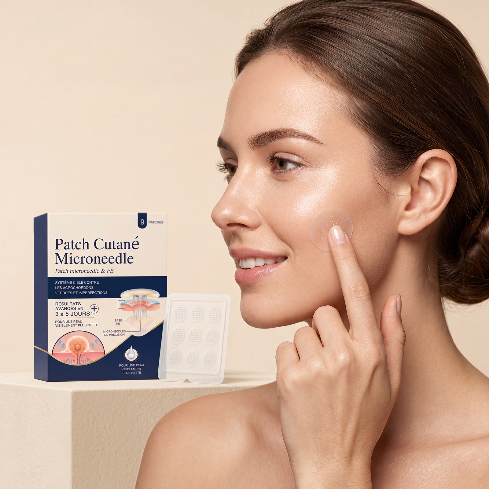 Clean Skin Care Patch Gentle Nourish Clean Complexion Fresh Comfort Invisible Daily Facial Acne Treatment Pad