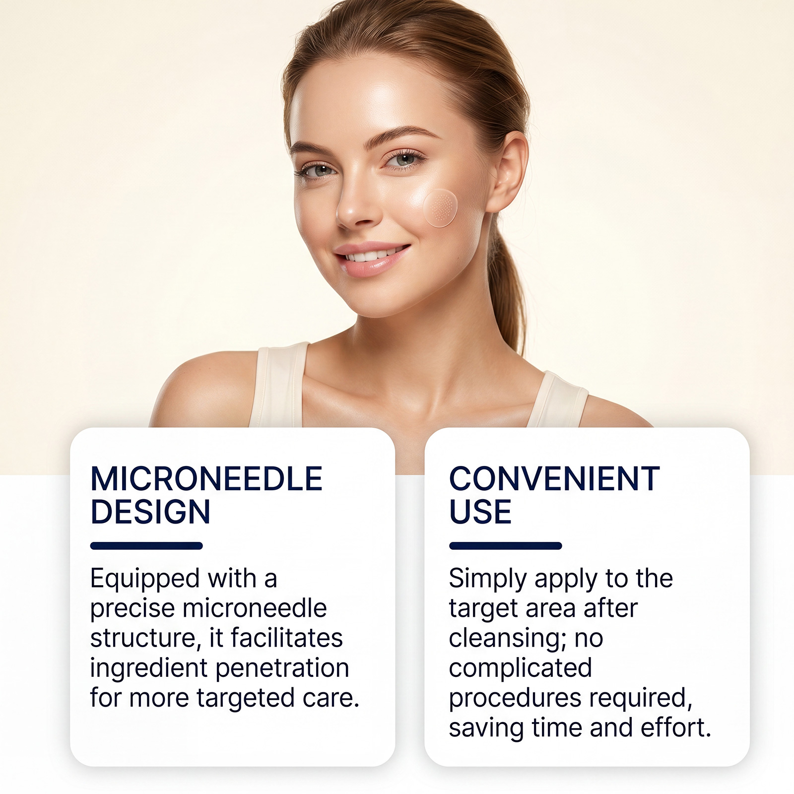 Clean Skin Care Patch Gentle Nourish Clean Complexion Fresh Comfort Invisible Daily Facial Acne Treatment Pad