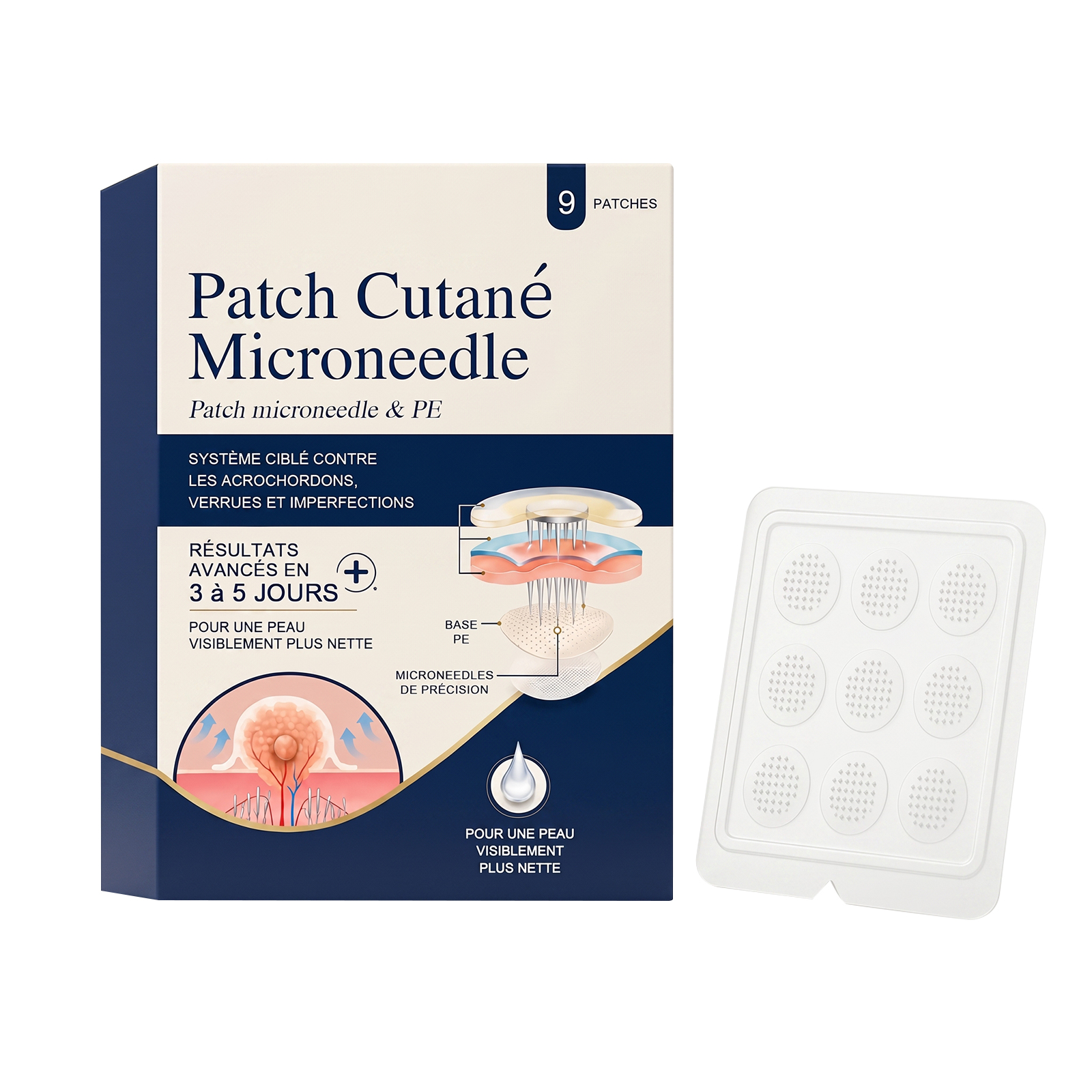 Clean Skin Care Patch Gentle Nourish Clean Complexion Fresh Comfort Invisible Daily Facial Acne Treatment Pad