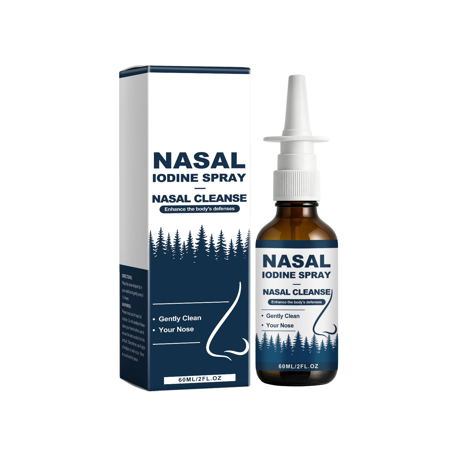 Nasal Soothing Spray Mild Gentle Care For Respiratory Nasal Discomfort Relief