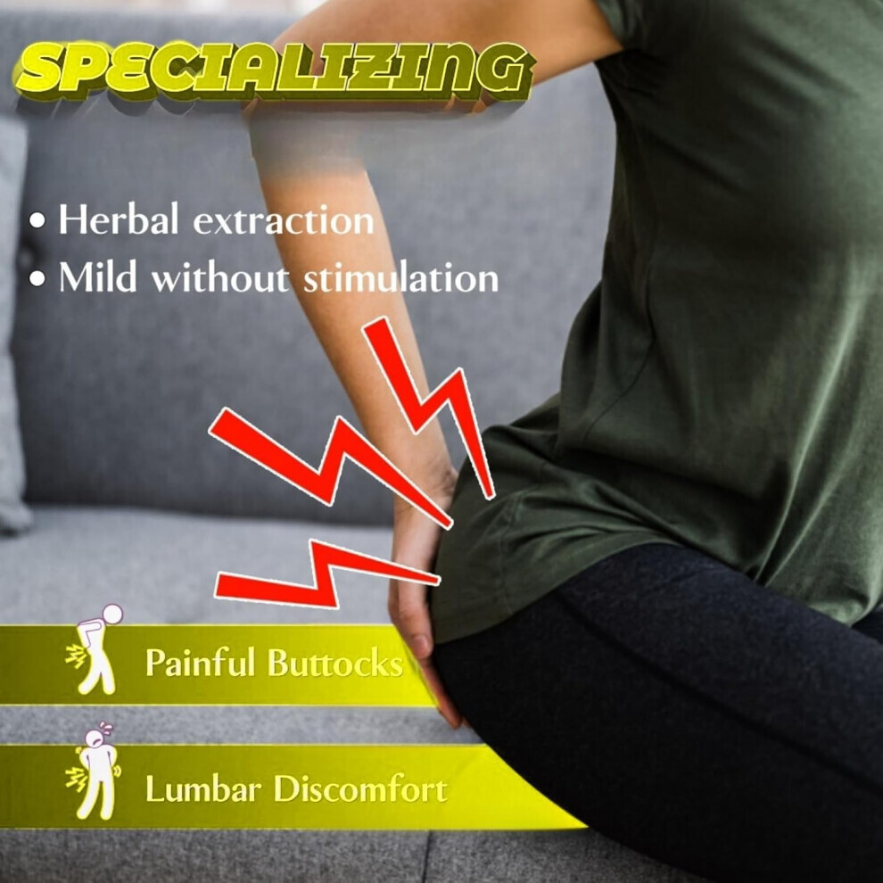 2Pcs Sciatica Nerve Pain Relief Cream,Heat SciATIC Nerve Pain Relief Cream,Sciatica Pain Relief Cream,Sciatica Pain Relief Products
