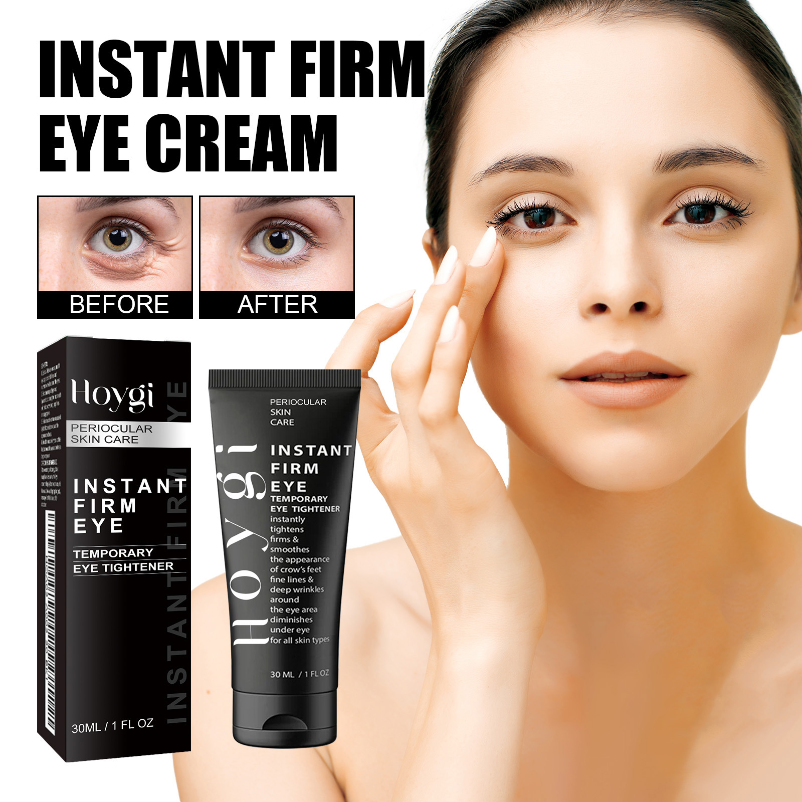 Eye Firming Cream Anti Aging Moisturizing For Dark Circles Puffiness Fine Lines Under Eye Care Daily Treatment
