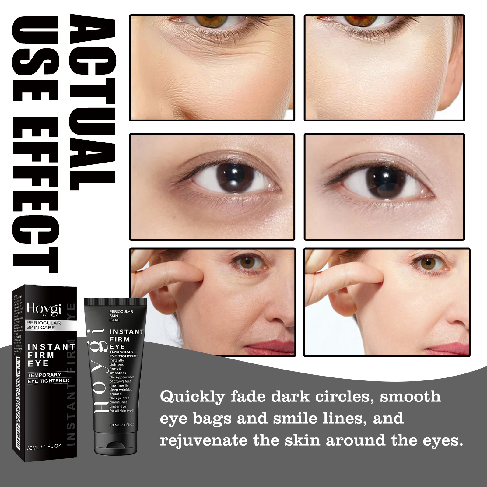 Eye Firming Cream Anti Aging Moisturizing For Dark Circles Puffiness Fine Lines Under Eye Care Daily Treatment
