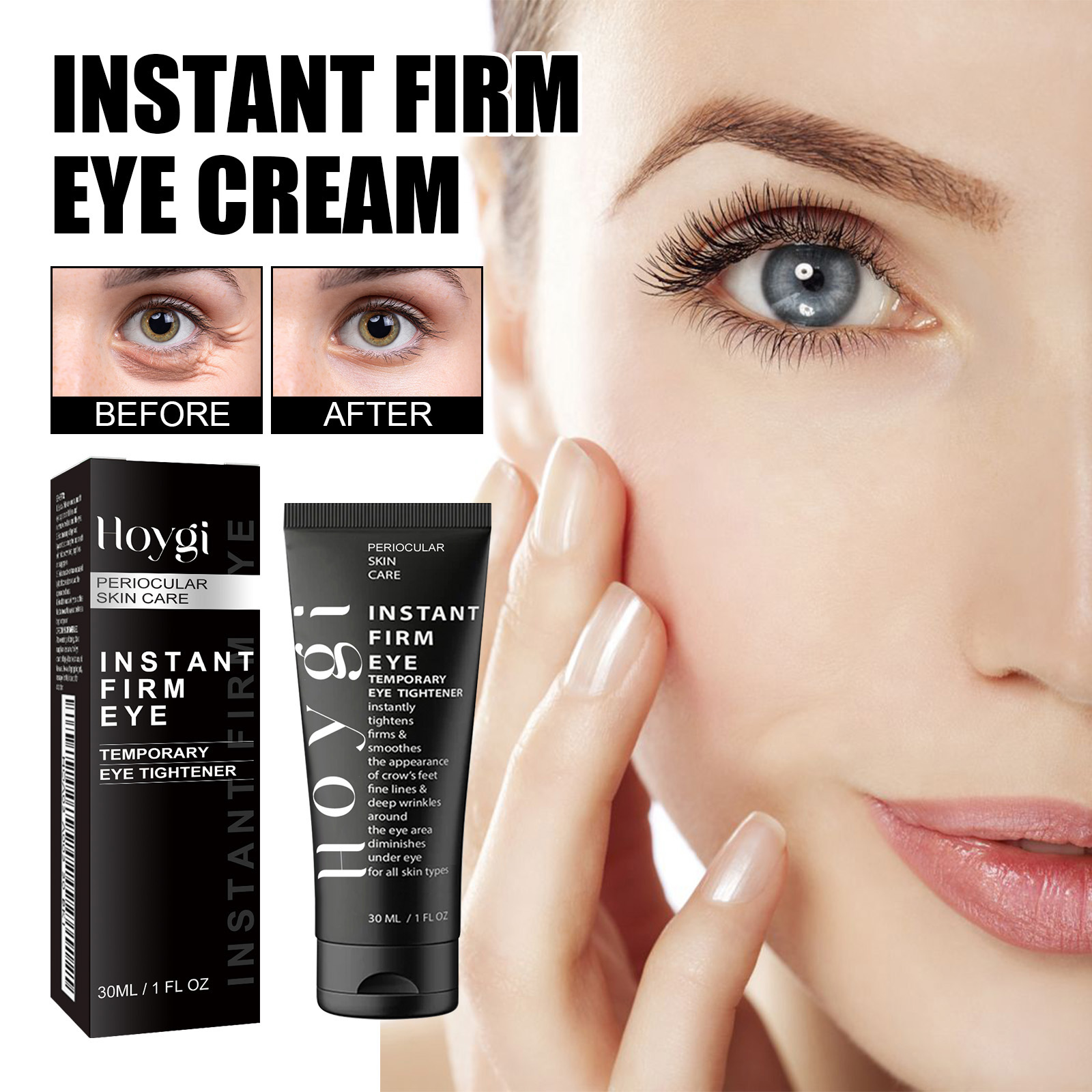 Eye Firming Cream Anti Aging Moisturizing For Dark Circles Puffiness Fine Lines Under Eye Care Daily Treatment