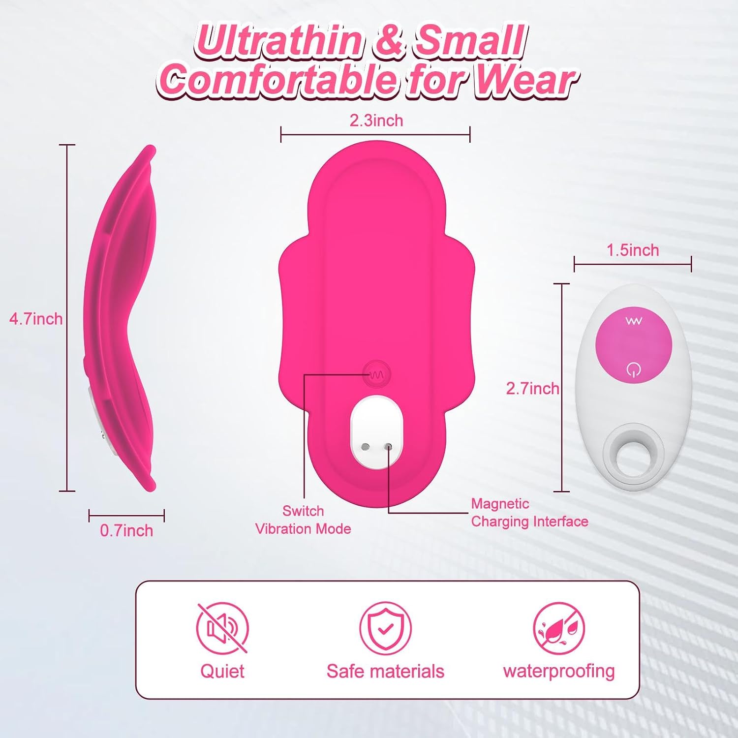Wearable Panty APP Remote Control Vibrator Adult Sex Toys Couples for Women Clitoral Mini Egg Bullet Butterfly Vibrator Toy Vagina Stimulator