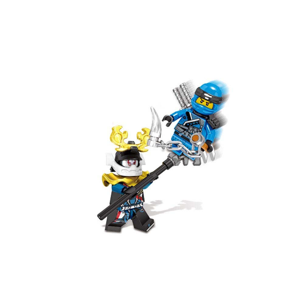 24Pcs Ninjago Mini Figures Kai Jay Sensei Wu Master Blocks Toys
