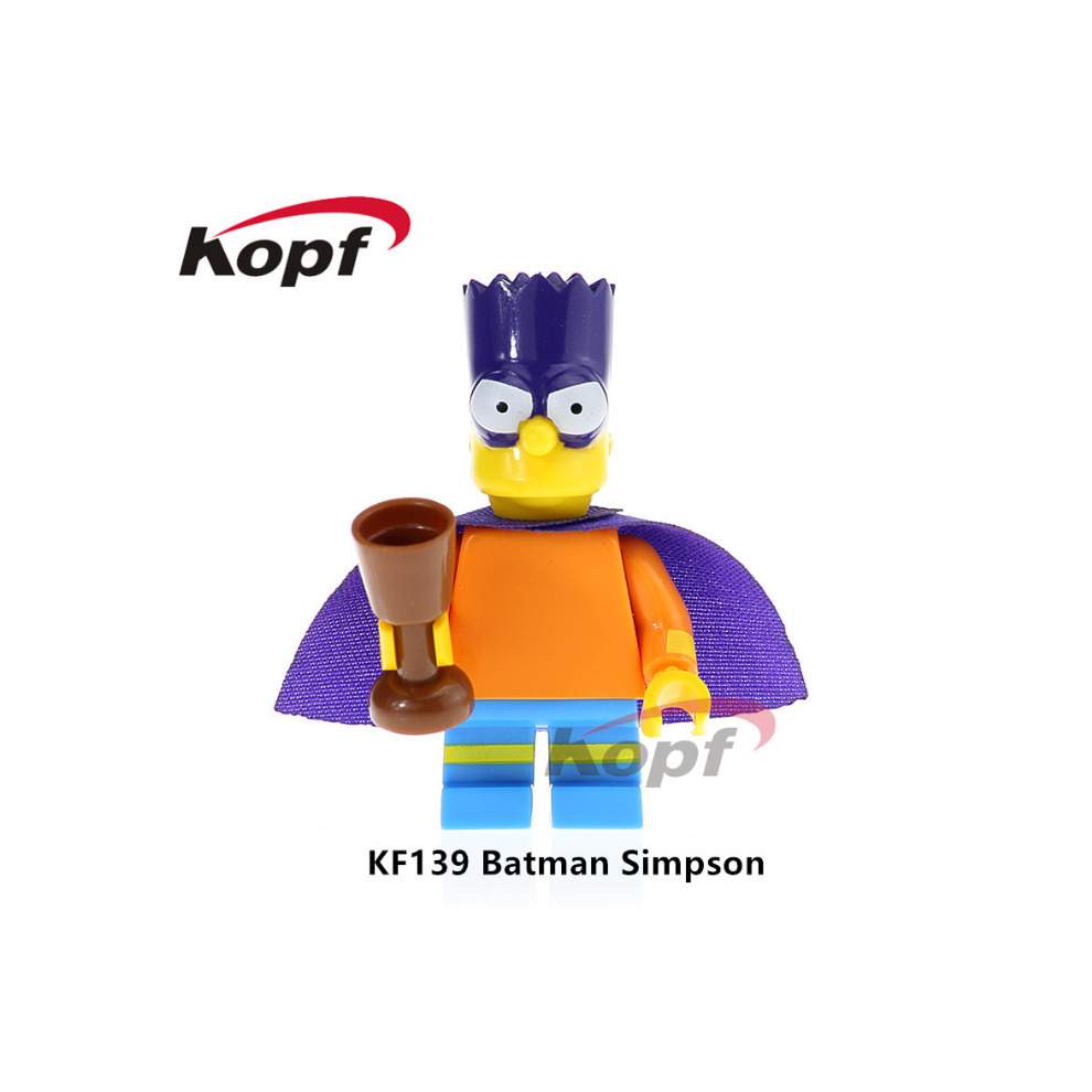 8PCS The Simpsons Minifigure Fit Lego Building Block Kids Toy XMAS