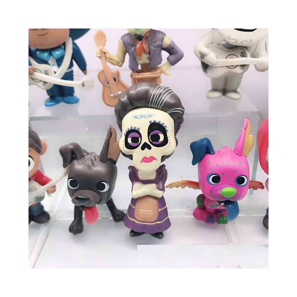 8pcs Coco Movie Miguel HECTOR Action Figure Toys