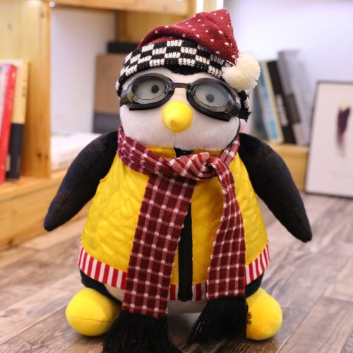(27cm/10.6in) 47cm Joeys Friend HUGSY Plush Penguin Stuffed Toy