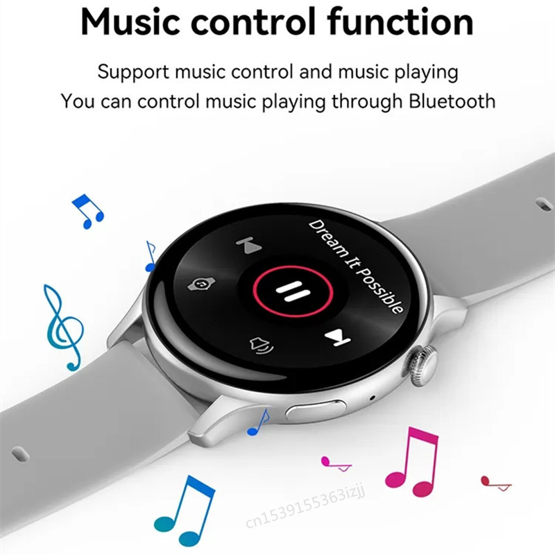 (Black) Smart Watches for Women Sport Fitness Tracker Smartwatches For Samsung Apple iPhone Android IOS Bluetooth Call Blood Oxygen Blood Pressure Health Monitoring Always on Display Waterproof 1.43inch
